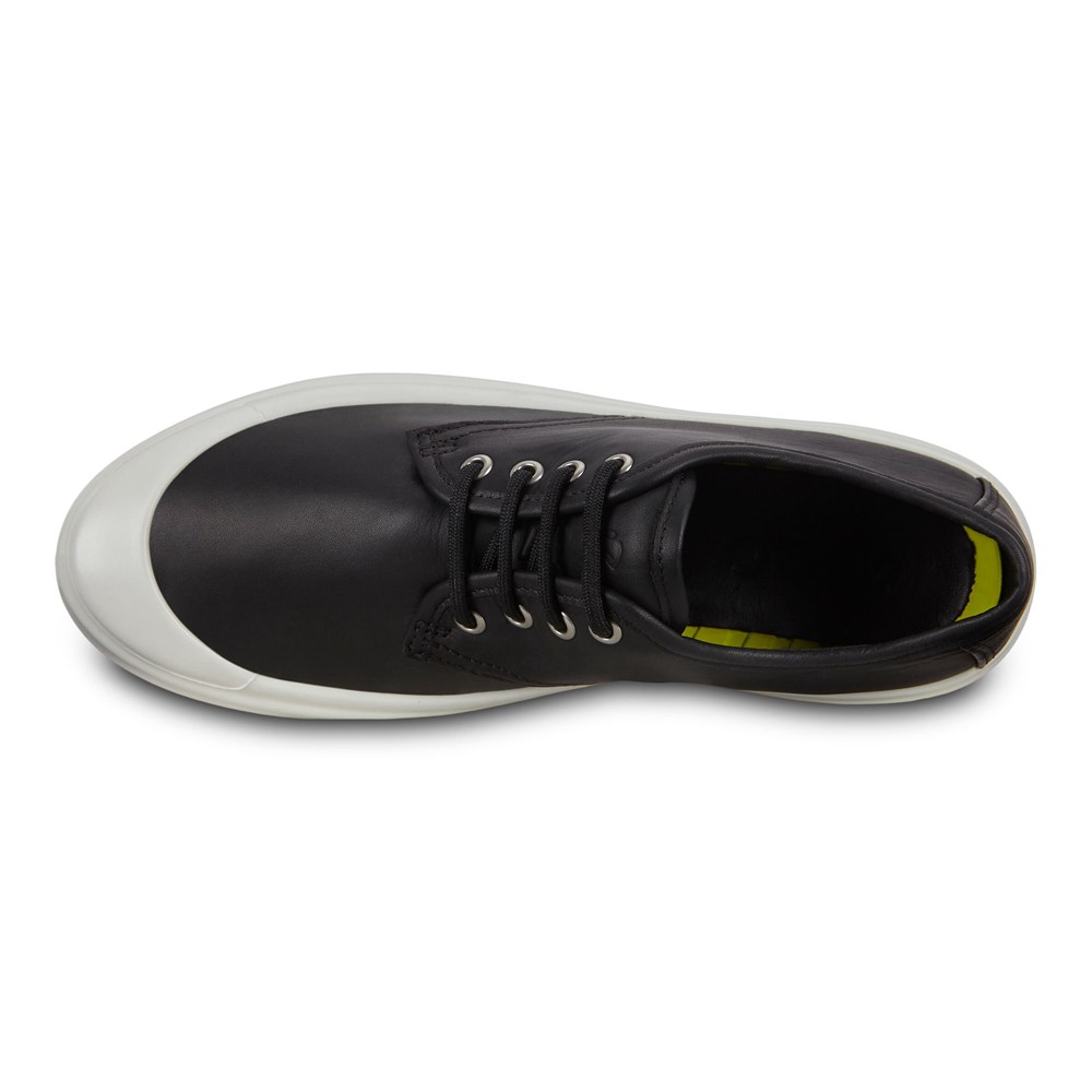 Womens Sneakers - ECCO Flexure T-Cap - Black - 9683QESZP